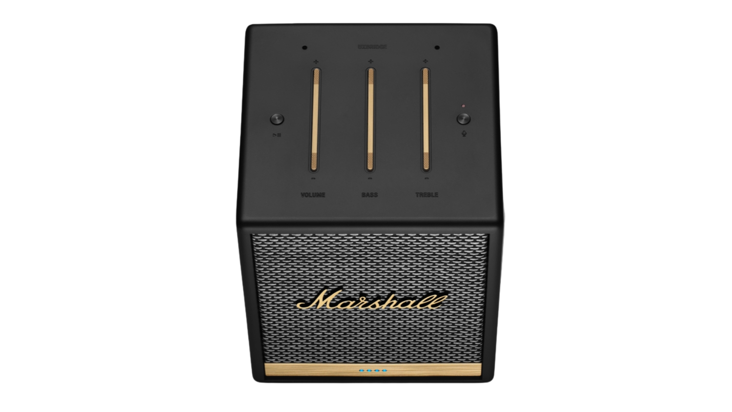 Mặt nghiêng của LOA MARSHALL UXBRIDGE VOICE WITH GOOGLE ASSISTANT