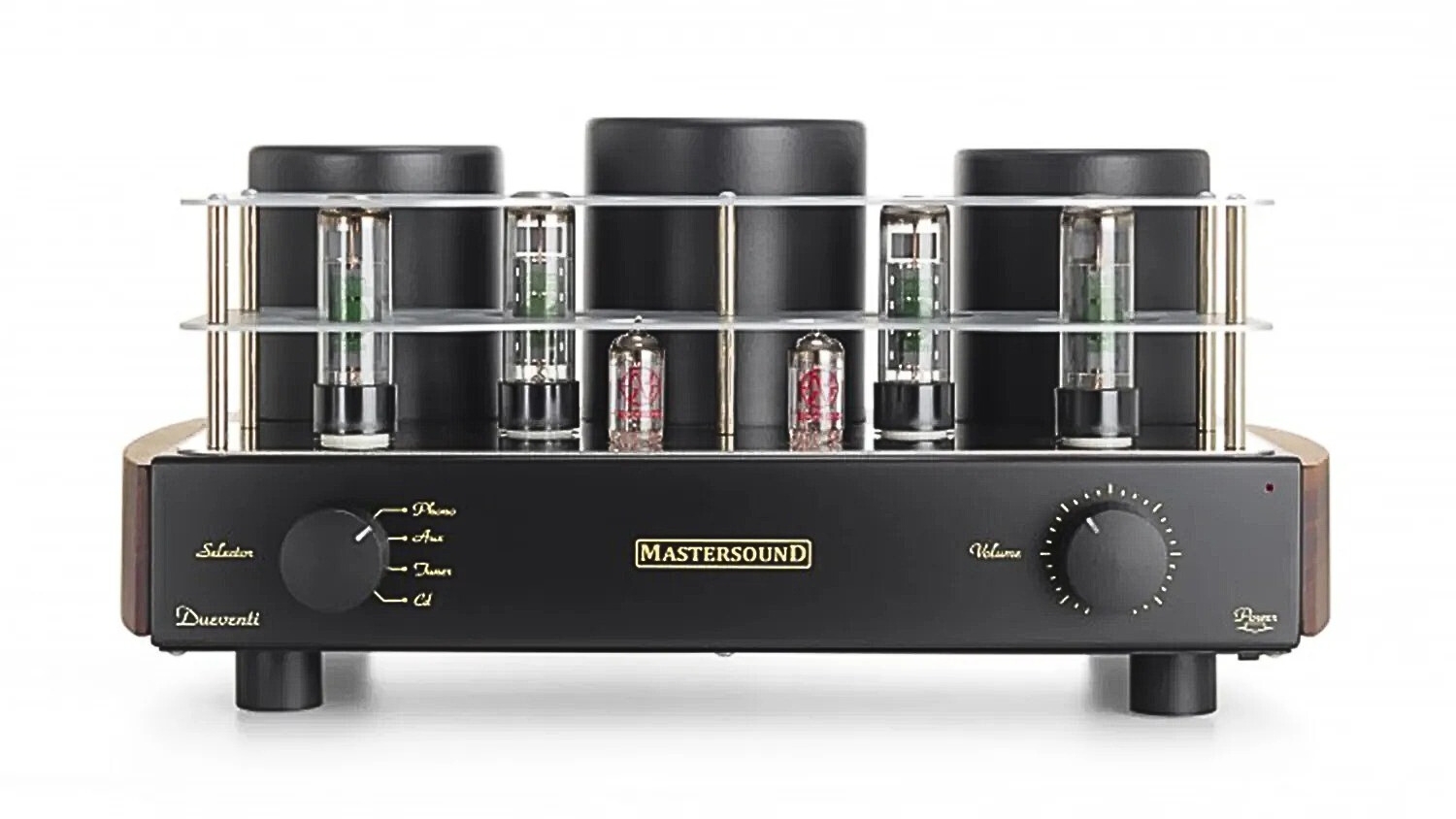 Mặt trước của AMPLY ĐÈN MASTERSOUND DUEVENTI