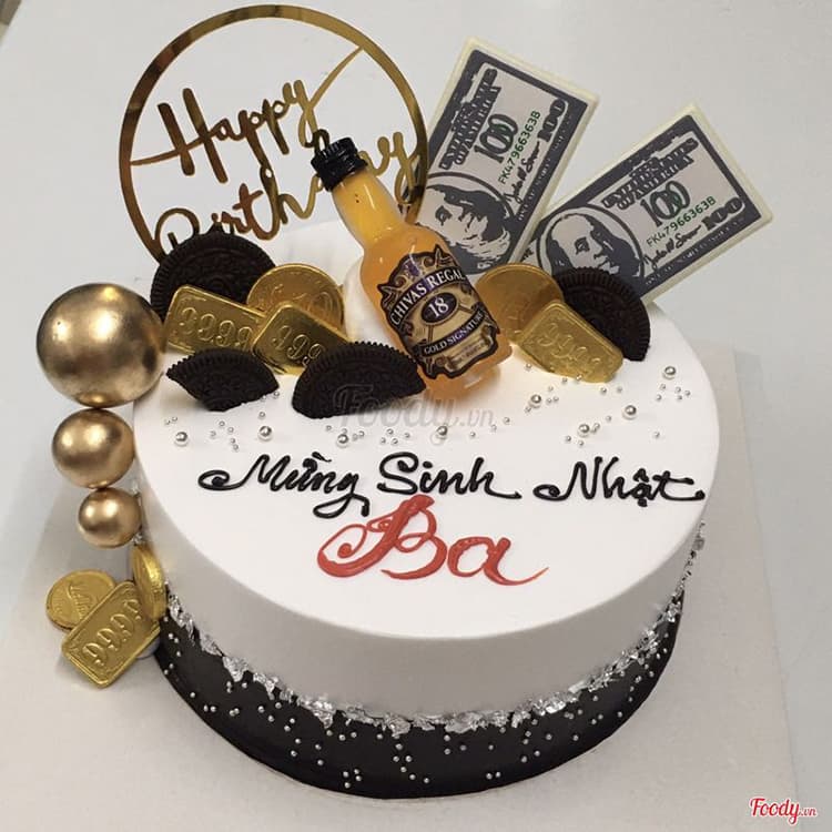 Bánh gato sinh nhật hình xe ô tô cực nam tính dành tặng bạn trai 9017 Bánh sinh nhật kỷ niệm