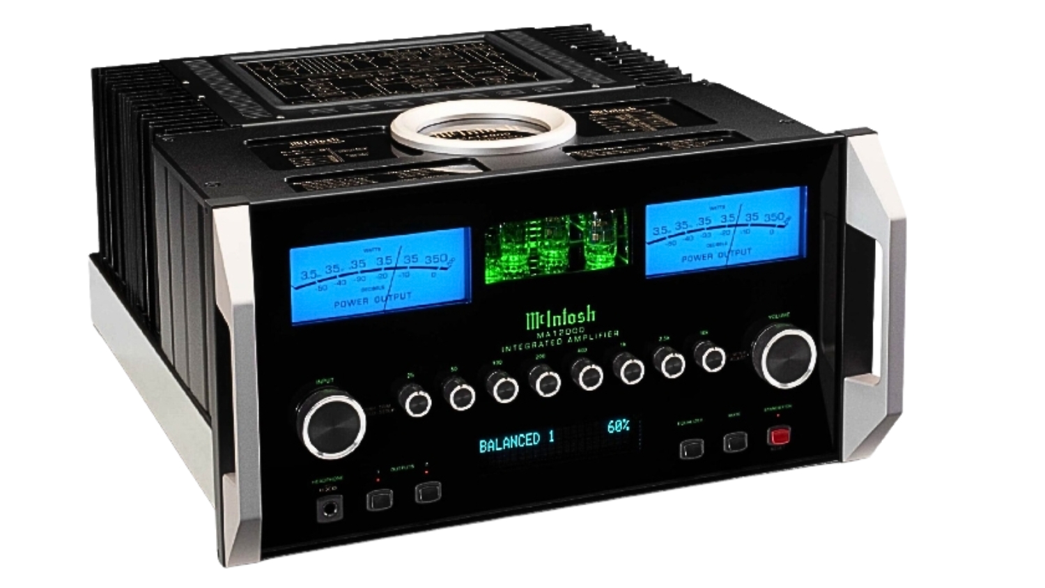 Mặt bên của Amply McIntosh MA12000