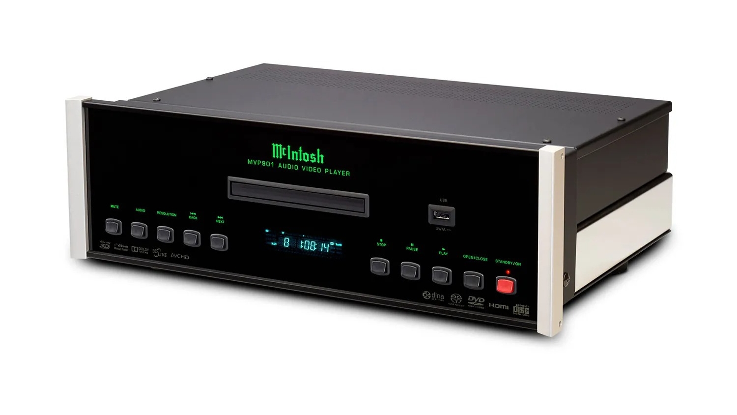 Mặt bên của Đầu Bluray McIntosh MVP901
