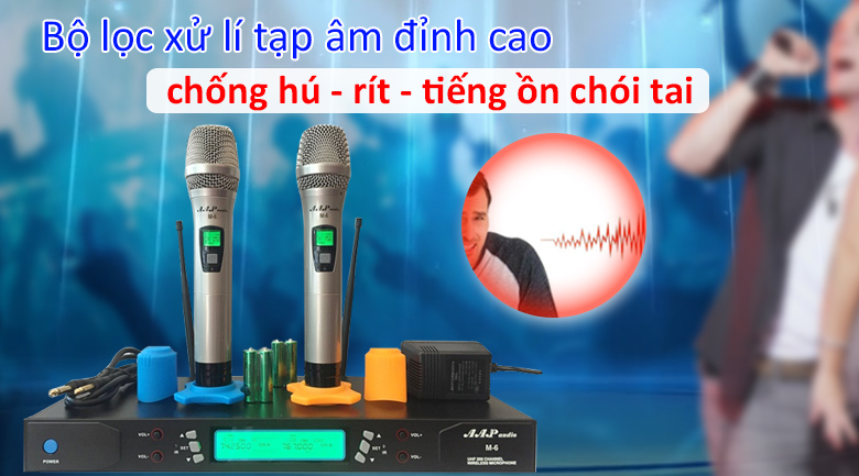 Micro AAP M-6 | Xử lí âm tốt