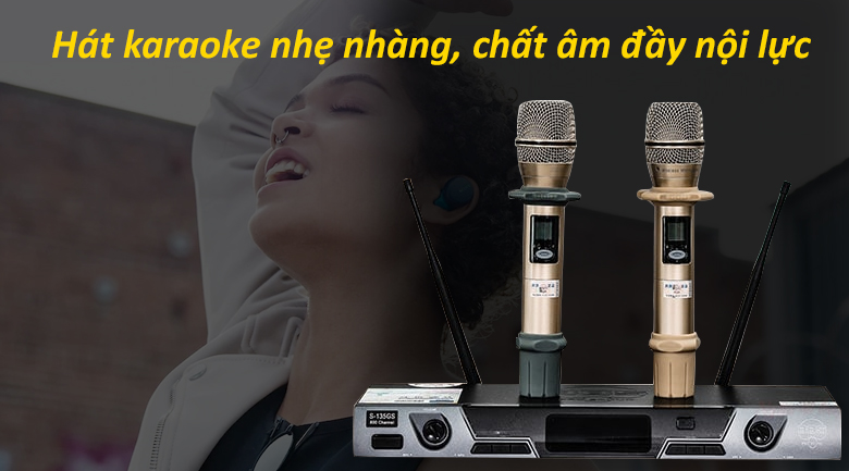 Micro không dây BBS S-135GS | Chất âm đầy nội lực