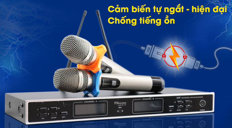 Micro Misound m5+ cảm biến tự ngắt
