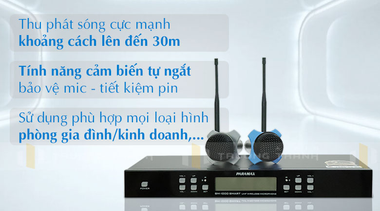 Micro Paramax SM-1000 Smart tính năng 1
