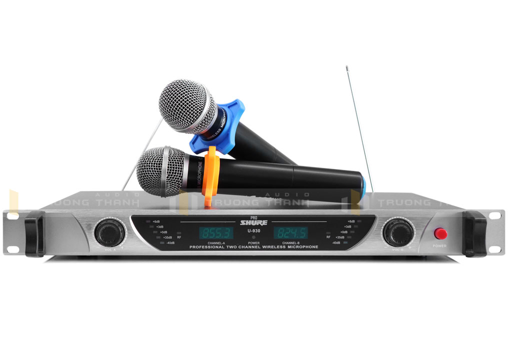 Micro Shure U930 mặt trước