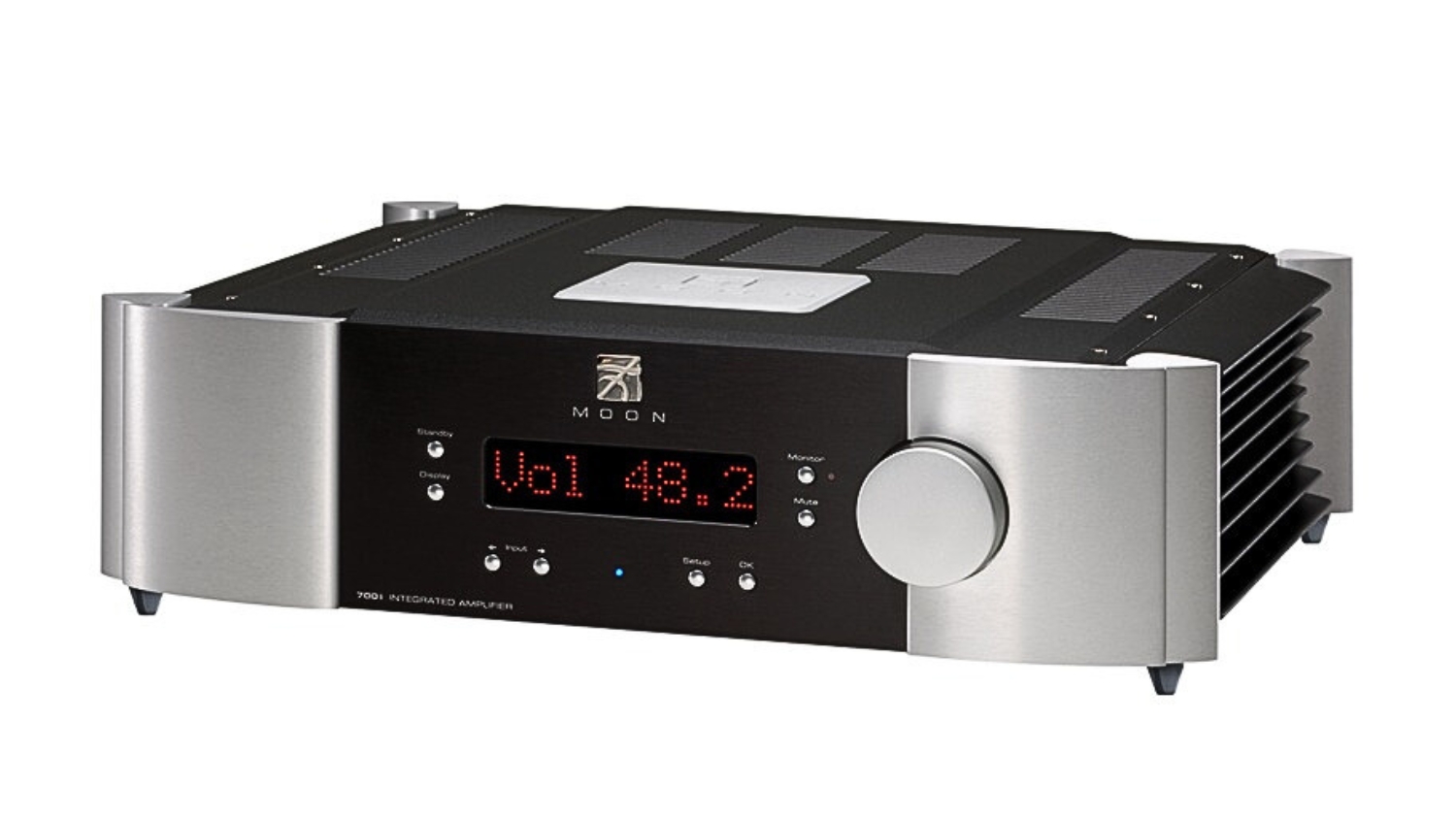 Mặt trước AMPLY MOON EVO 700I V2 màu đen trắng