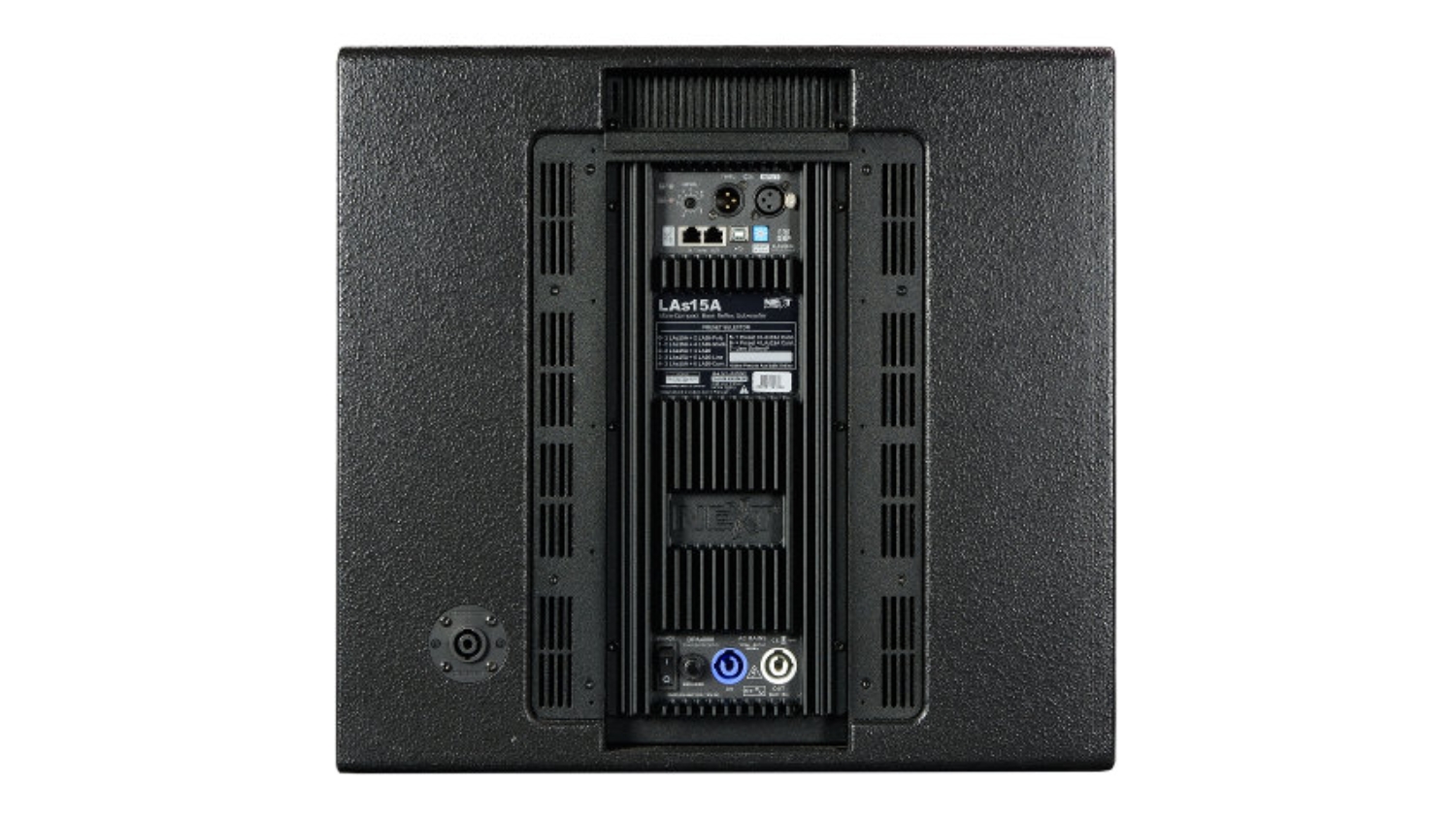 Mặt sau của Loa sub Next Proaudio LAs15A