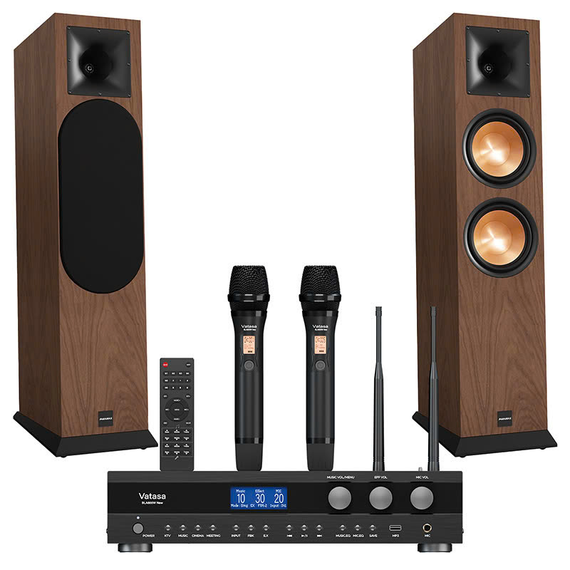 Dàn karaoke Paramax TT268: (Paramax EURO 8 Classic, Vatasa Bla600 New)