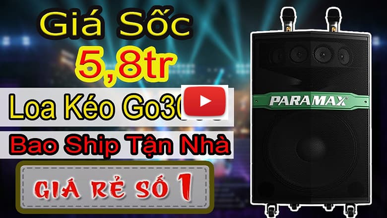 Video giới thiệu loa Paramax Go 300s