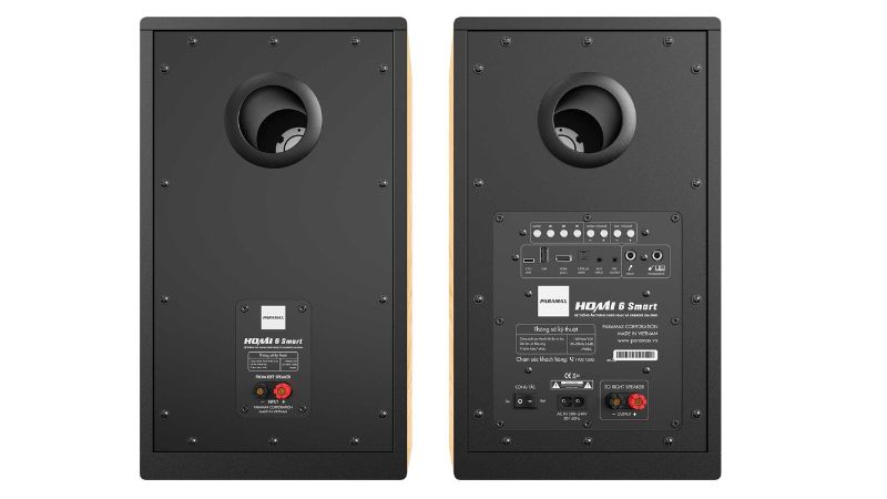 Mặt sau Loa Paramax Homi 6 Smart