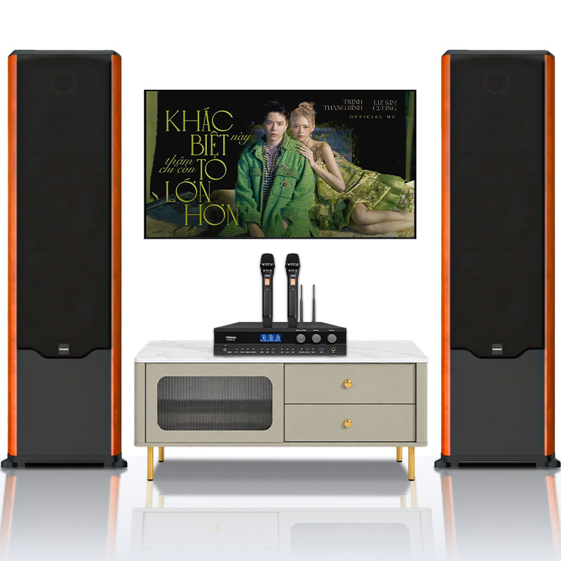 Dàn karaoke Paramax TT199: (Paramax MK-D2000, Vatasa Bla600 New)