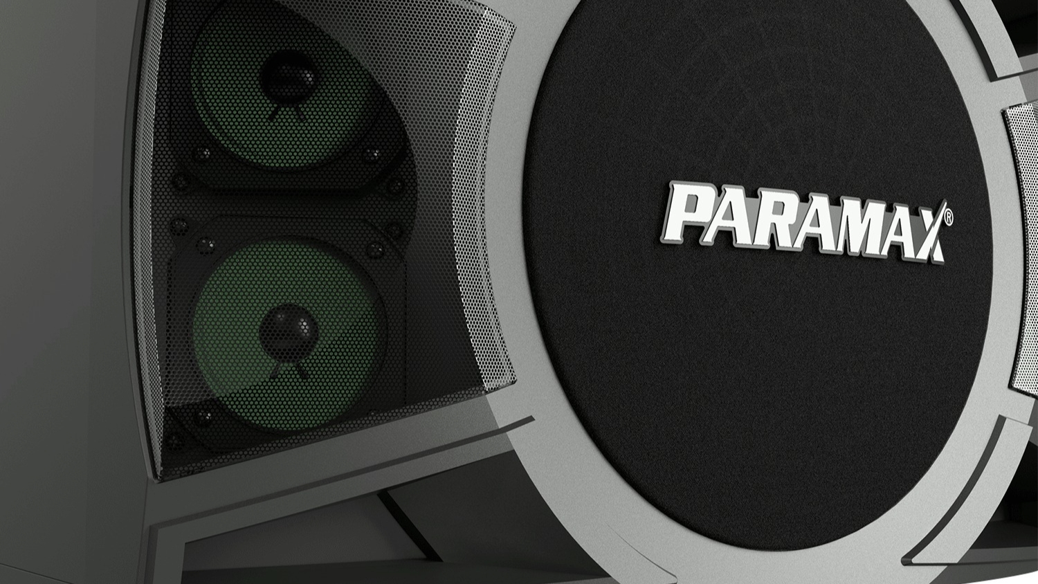 Logo thương hiệu của Loa Paramax MK S1000