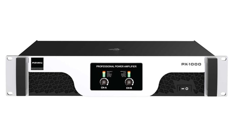Mặt trước Cục đẩy công suất Paramax PX-1000