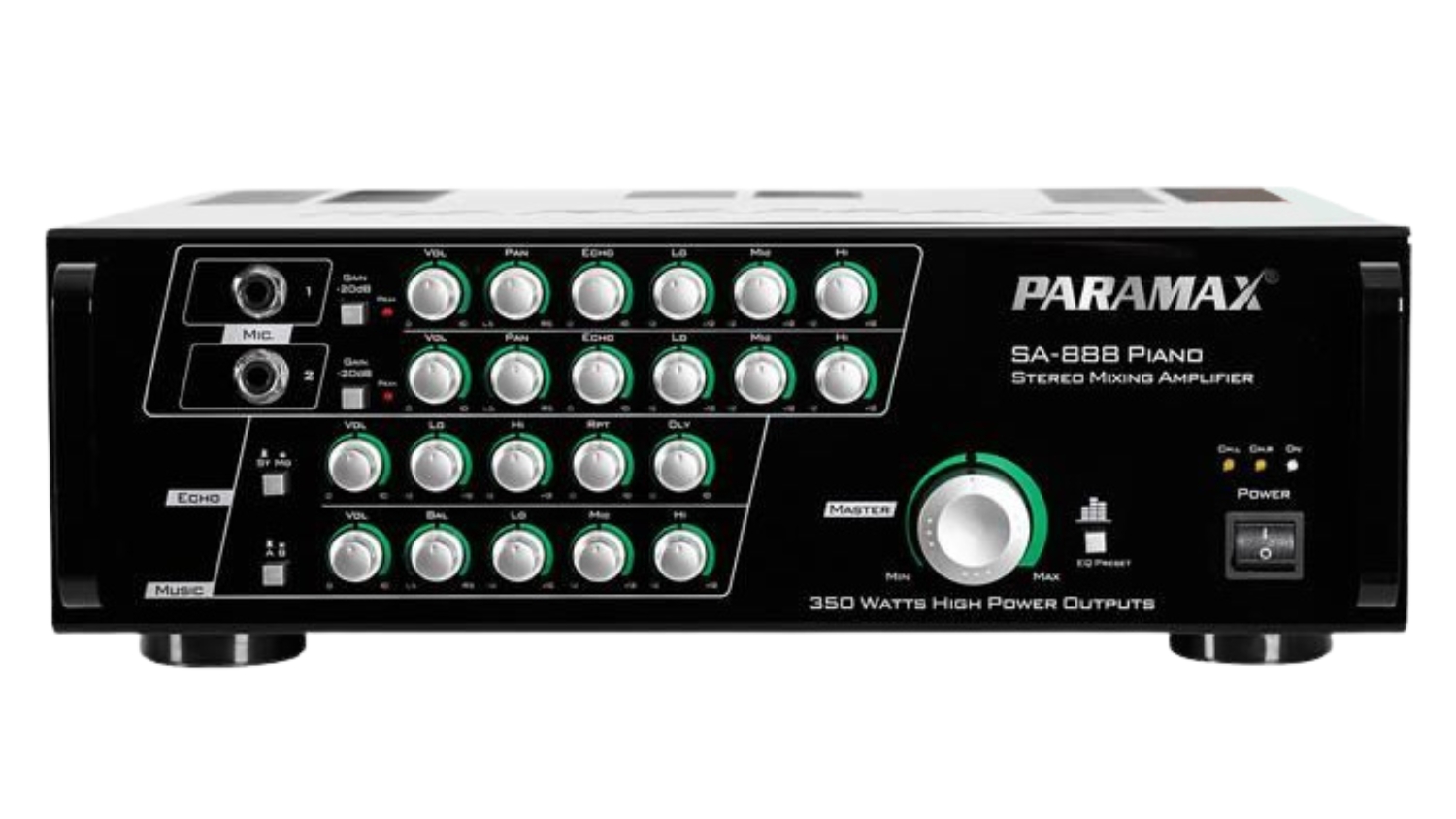 Amply Paramax SA-888 Piano New mặt trước