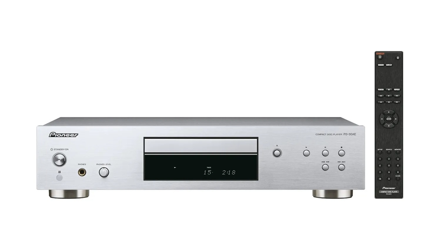 Mặt trước của Đầu CD Pioneer PD-30AE màu trắng