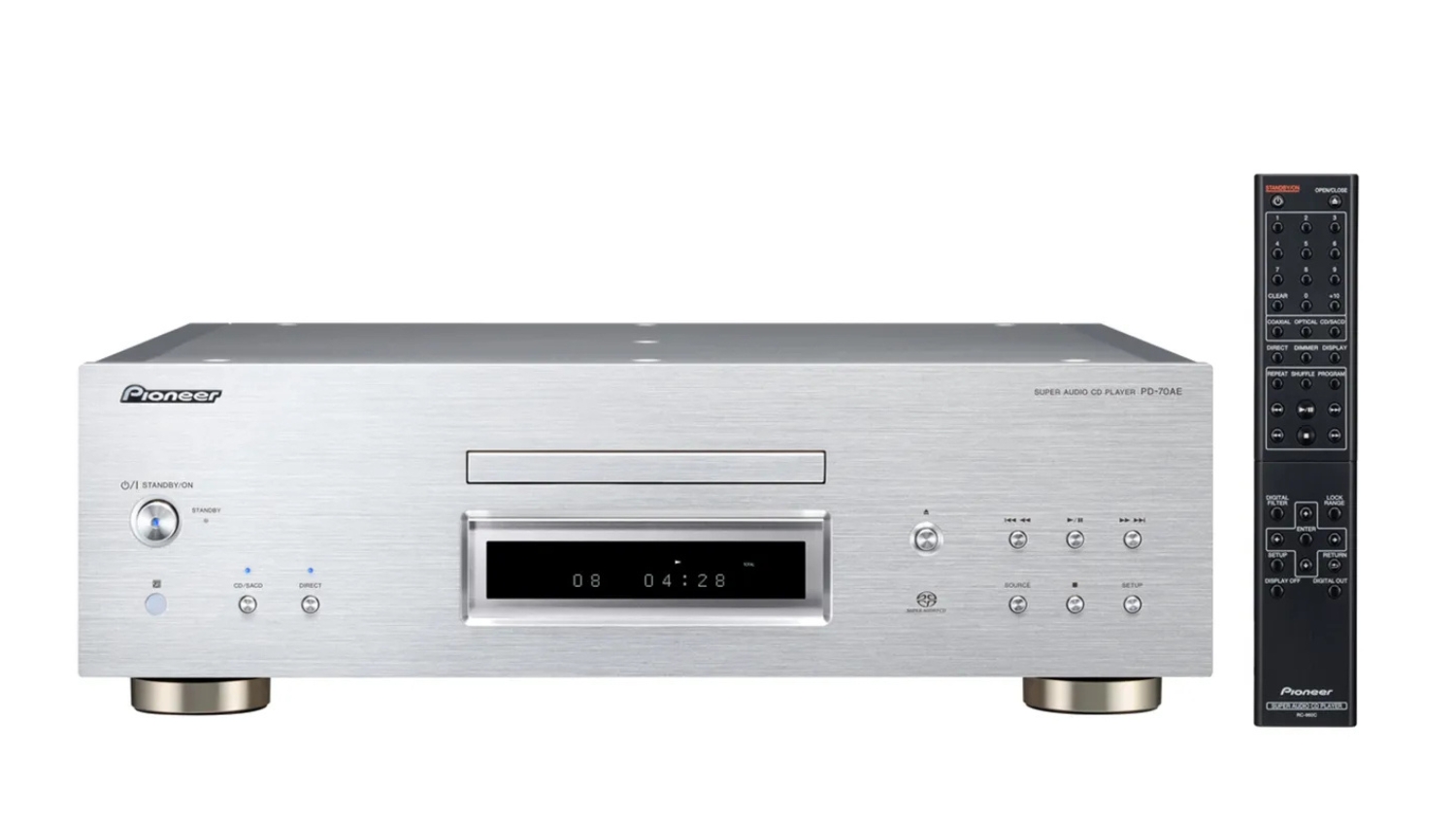 Mặt trước của Đầu CD Pioneer PD-70AE