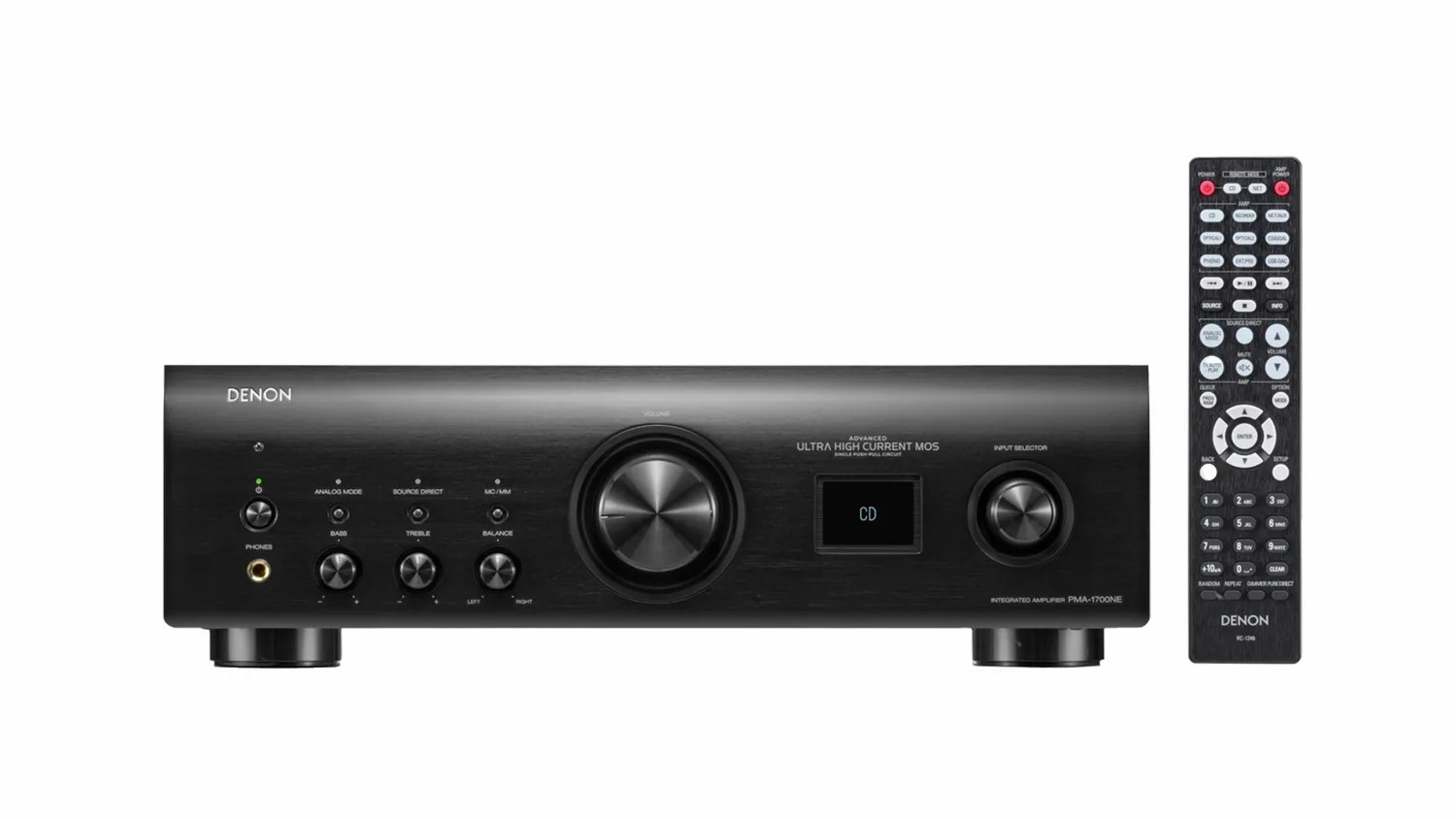 Mặt trước của AMPLY DENON PMA-1700NE