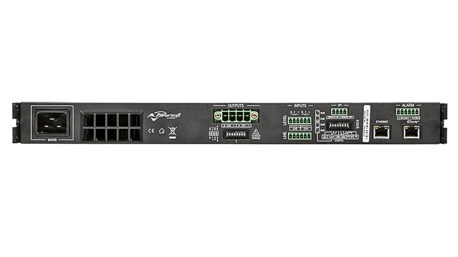 Ảnh sản phẩm Cục đẩy công suất 2 kênh Powersoft DUECANALI 4804 DSP 2