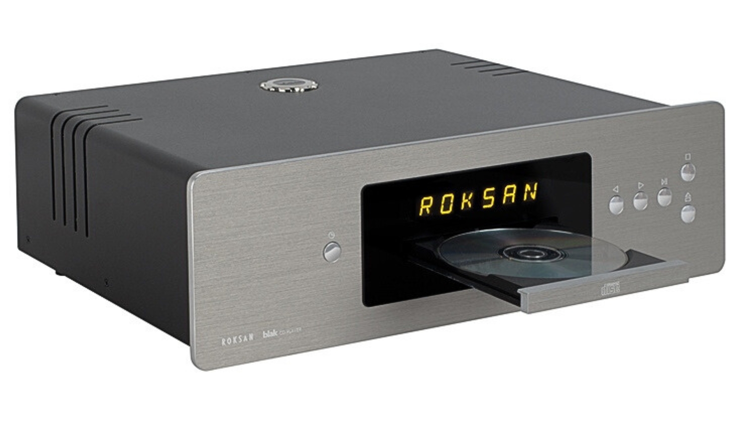 Mặt bên của Đầu CD Roksan Blak