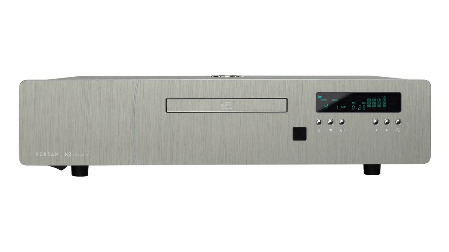Mặt trước của Đầu CD Roksan Kandy K3 màu trắng
