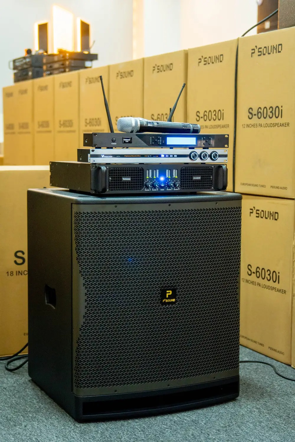 Ảnh sản phẩm Loa Karaoke P'SOUND S6030i (full bass 30cm, 2 đường tiếng) 17