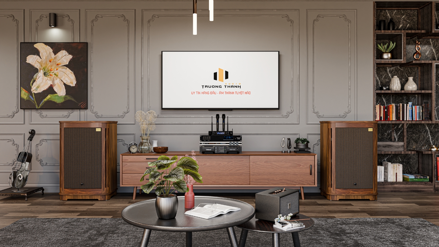 Dàn Karaoke Sasion TT423 phù hợp mọi không gian nội thất