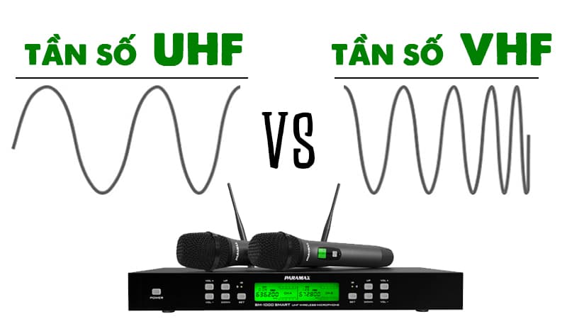 Sự khác nhau giữa tần số UHF và VHF