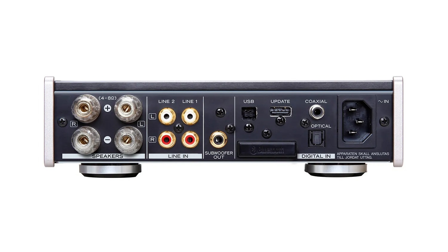 Mặt sau của AMPLY TEAC AI-301DA