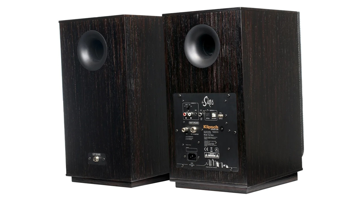 Mặt sau của LOA KLIPSCH THE SIXES