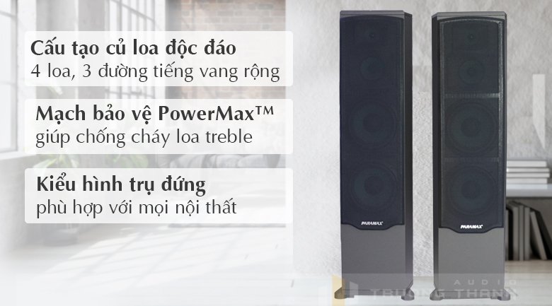 Tính năng Loa karaoke Paramax F1000 new