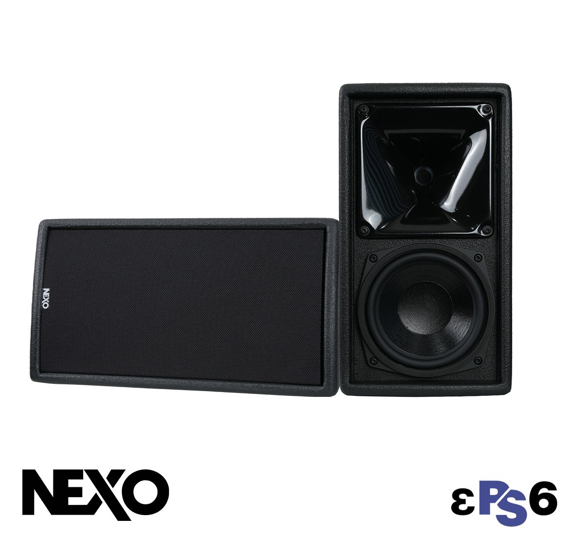 Mặt trước và mặt sau Loa Nexo ePS6