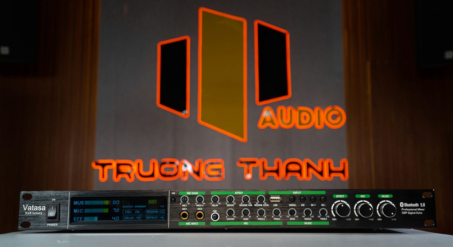 Ảnh nổi bật của sản phẩm Dàn Karaoke CAVS TT134: (CAVS XB12Lite, Vatasa T500, JBL KX8Luxury, Vatasa VA2600) 4