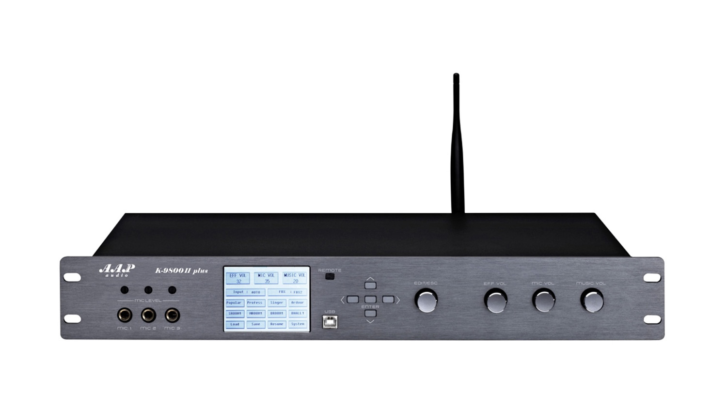 Vang số AAP K9800 II Plus mặt trước