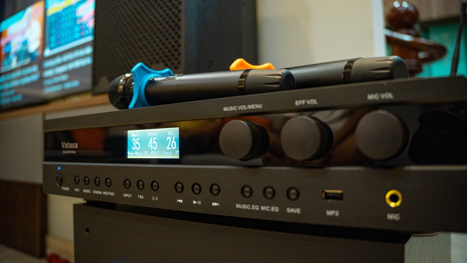 Amply Số Vatasa Bla600 New thích hợp cho dàn karaoke gia đình