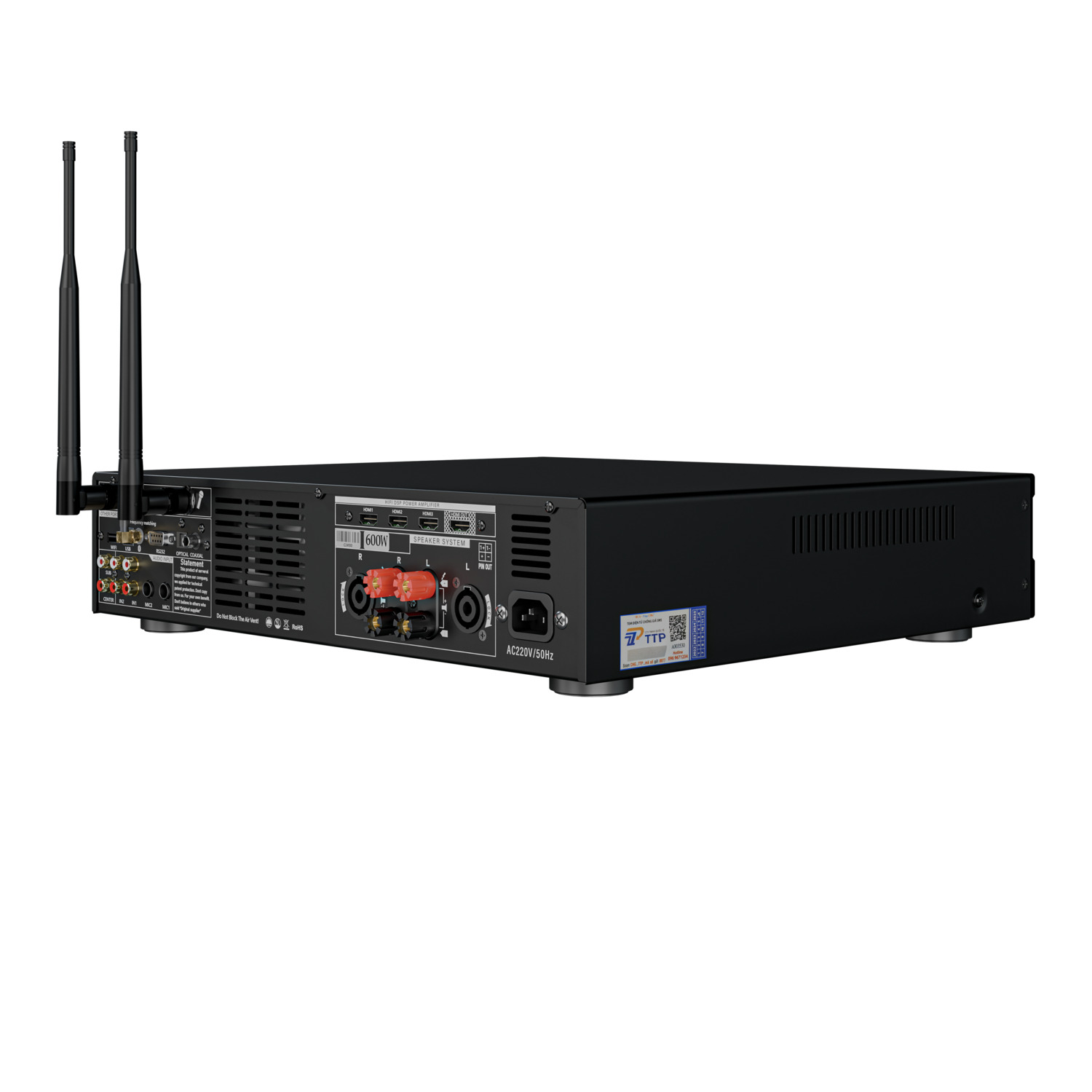 Ảnh sản phẩm Amply Số Vatasa Bla600 New 9