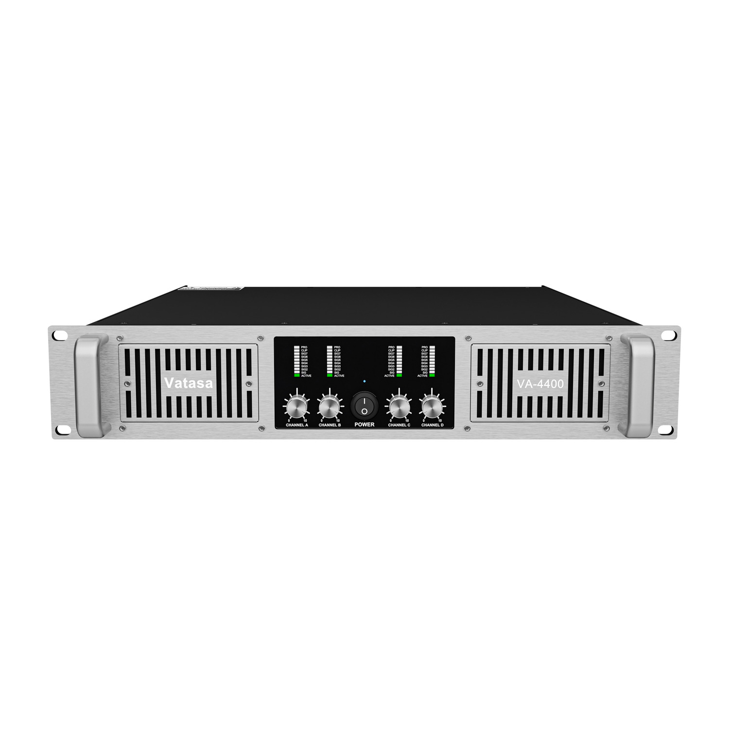 Ảnh sản phẩm Cục Đẩy Công Suất 4 Kênh Vatasa Va-4400 (Bạc) 1