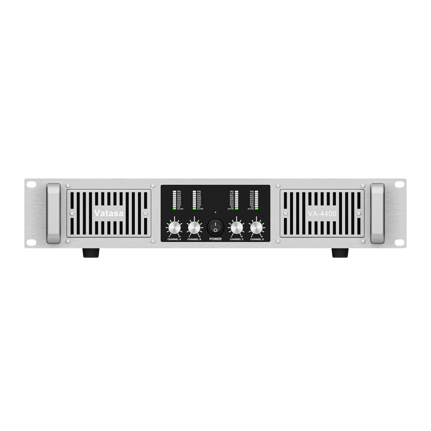 Ảnh sản phẩm Cục Đẩy Công Suất 4 Kênh Vatasa Va-4400 (Bạc) 2