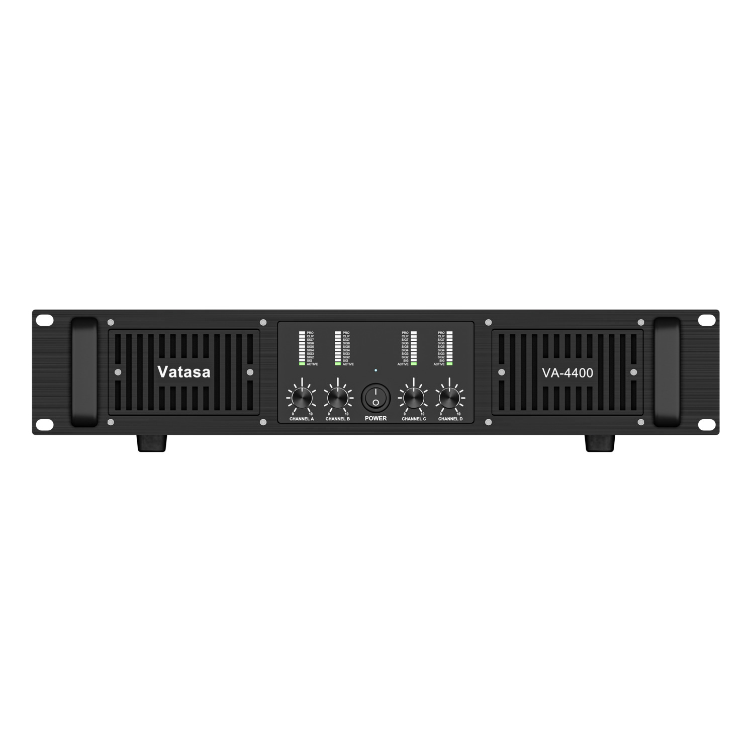 Cục Đẩy Công Suất 4 Kênh Vatasa Va-4400 mặt trước