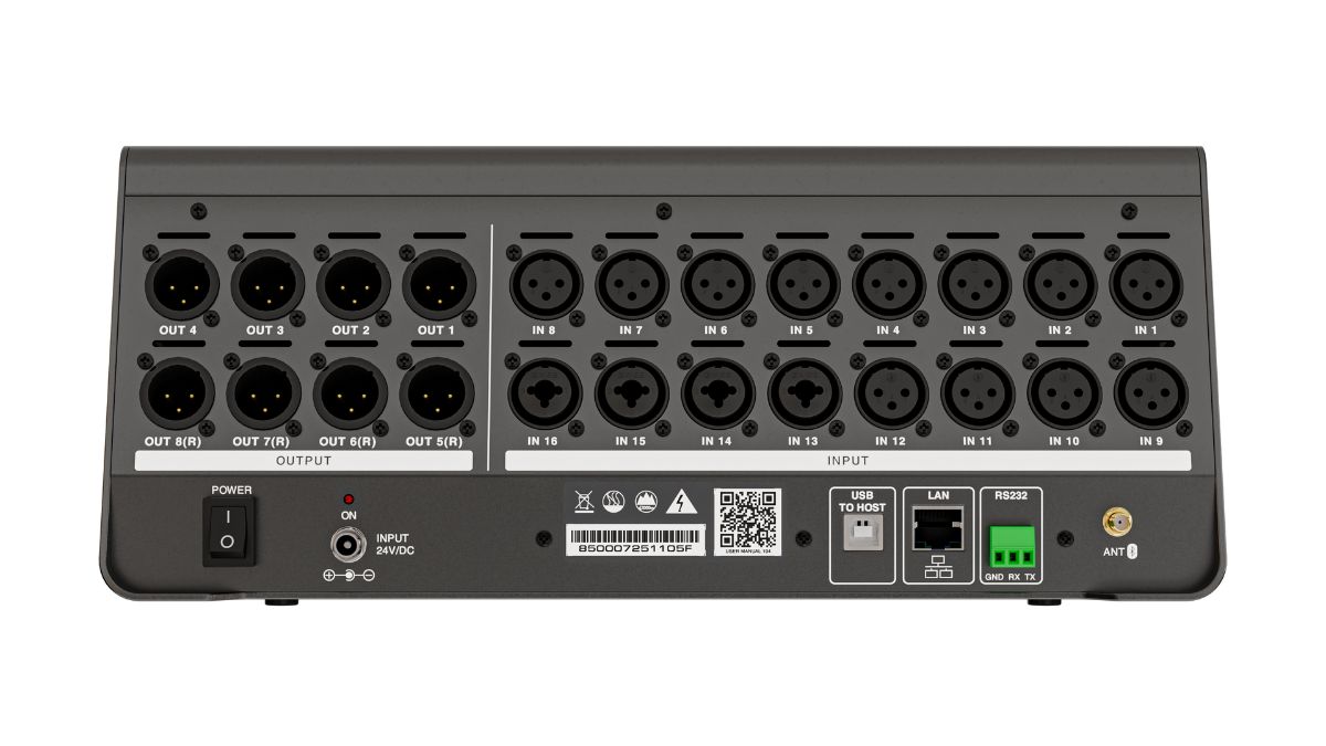 Mặt sau Mixer Vatasa VDM16 Plus