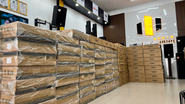 Ảnh sản phẩm Cục Đẩy Công Suất 4 Kênh Vatasa Va-4600 22