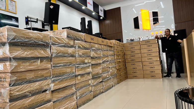 Ảnh sản phẩm Cục Đẩy Công Suất 4 Kênh Vatasa Va-4600 8