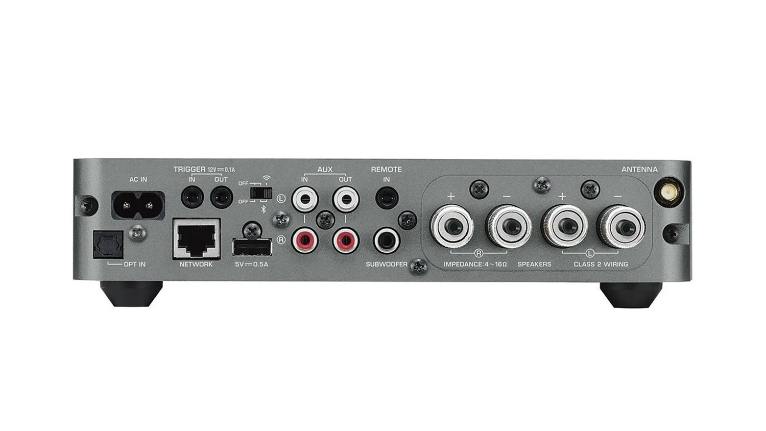 Mặt sau của AMPLY YAMAHA WXA-50