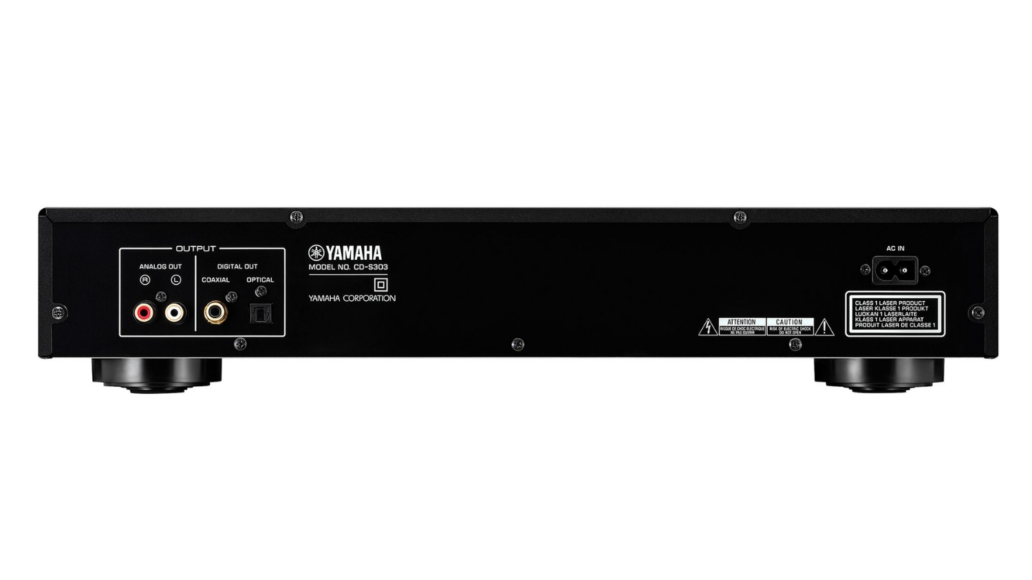 Mặt sau của Đầu CD Yamaha CD-S303