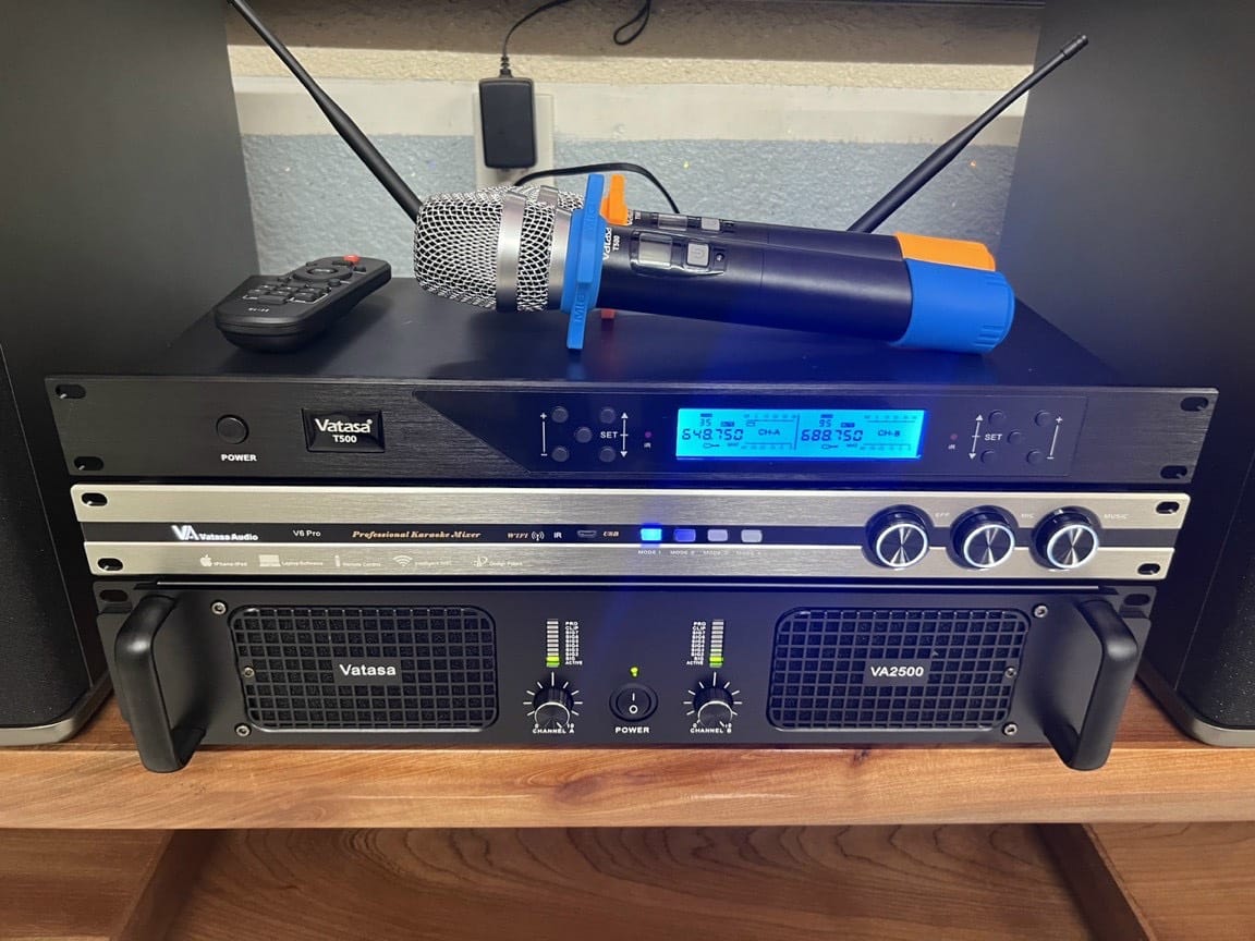 Ảnh sản phẩm Dàn Karaoke JBL TT128: (JBL KI512, Vatasa T500, Vatasa V6Pro, Vatasa VA2500) 27