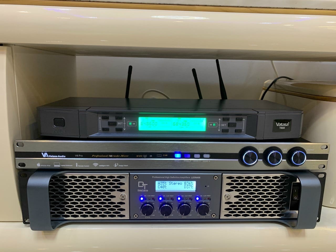 Ảnh sản phẩm Dàn karaoke DT TT148: (DT Alpha 12, Vatasa T800, Vatasa V6 Pro, DT Lion406, DT Delta115) 22