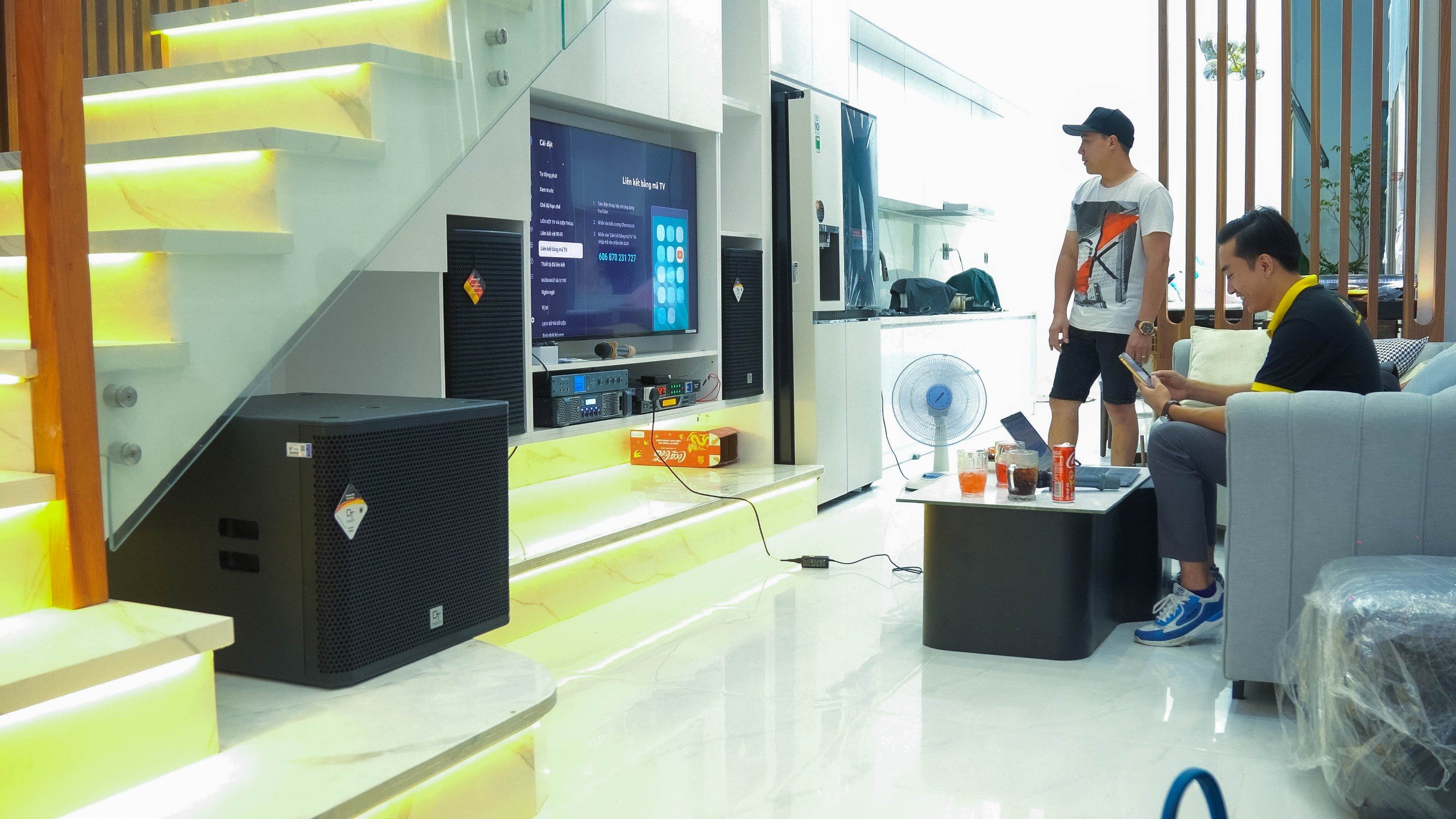 Khách hàng Hải Bình đánh giá về sản phẩm Dàn karaoke DT TT137: (DT Delta12, Vatasa T500, JBL KX8Luxury, Vatasa VA2600)
