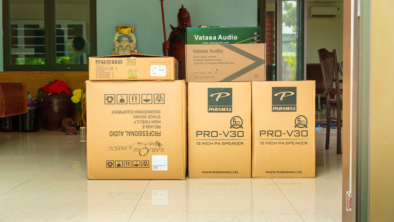 Khách hàng Thiên Dương đánh giá về sản phẩm Loa Karaoke Paramax PRO V30