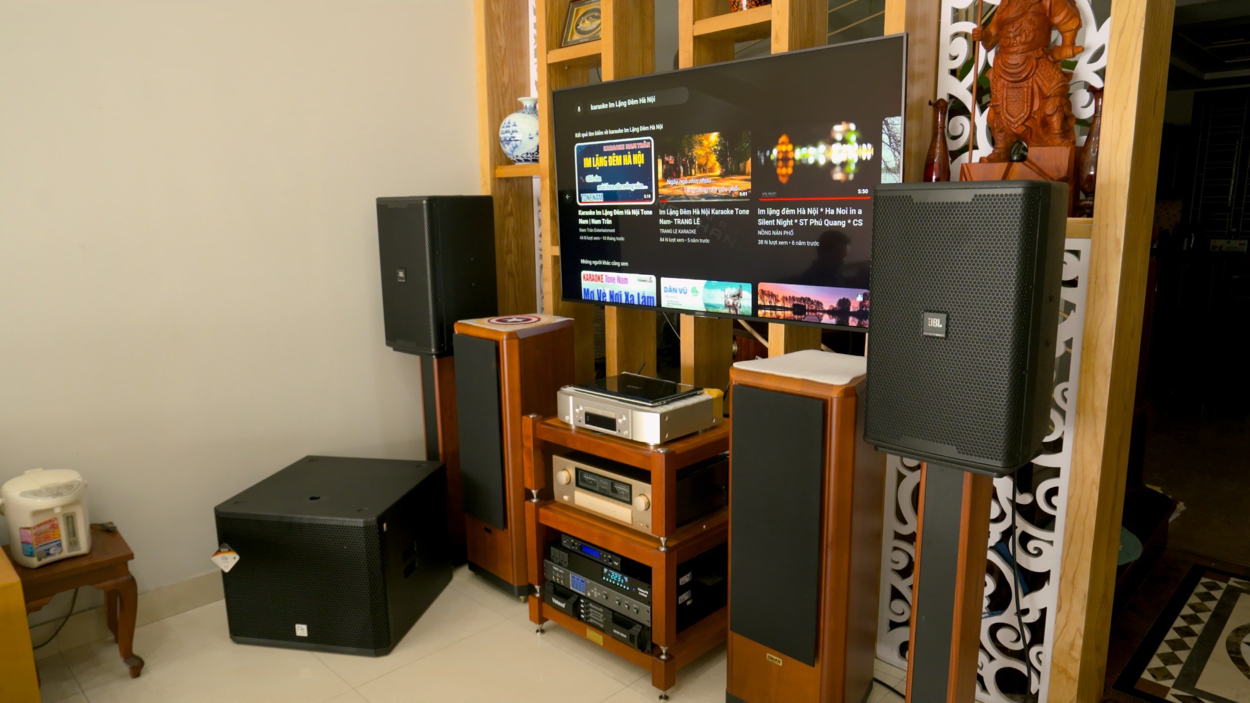 Khách hàng Huy Hoang đánh giá về sản phẩm Loa karaoke JBL KP 6012 Mỹ (full bass 30cm, 2 loa 2 đường)