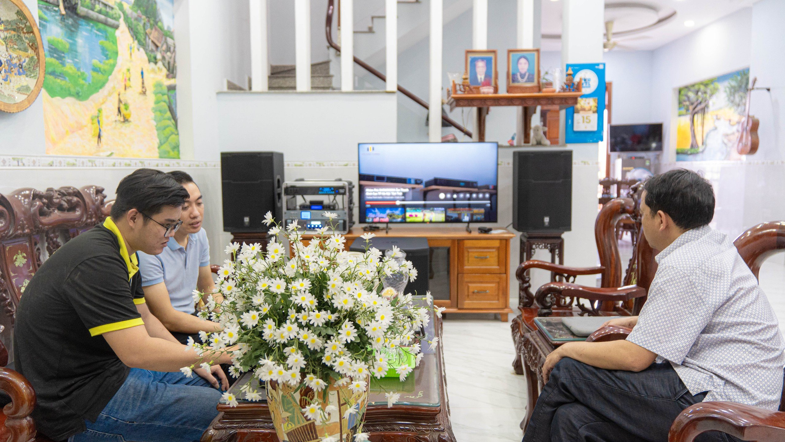 Khách hàng Đăng Khôi đánh giá về sản phẩm Dàn Karaoke JBL TT201: (JBL MK12, Vatasa BLA400 New)